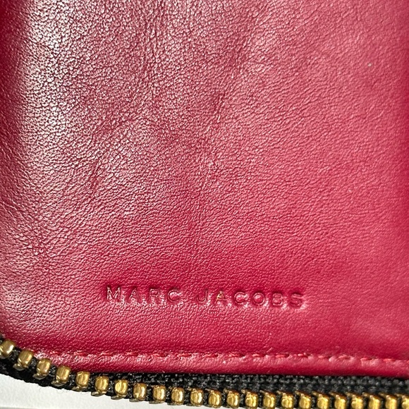 MARC JACOBS Gothan City Continental Leather Bifold Wallet Perfect Conditions. - Picture 11 of 16